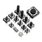 Total 120pcs Tactile Tact Mini Push Button Switch Packet Micro Switch Bags 12 Types Each 10pcs