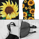 2PCS Auto Car Seat Covers Front Full Sunflower Universal Fit Elastic Protector