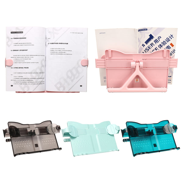 Adjustable Angle Foldable Portable Cat Reading Book Stand Document Holder Desk Decorations