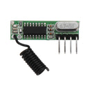 5pcs DC3~5V AK-119 433.92MHZ 4 Pin Superheterodyne Receiver Board Without Decoding -105dBm