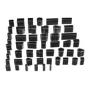 50Pcs Shape Style Hole Hollow Cutter Punch Set DIY Holster Punching Hole Punch Tool