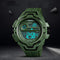 SKMEI 1383 Fashion Calendar Stopwatch Luminous Display Digital Watch 50M Waterproof Sport Watch