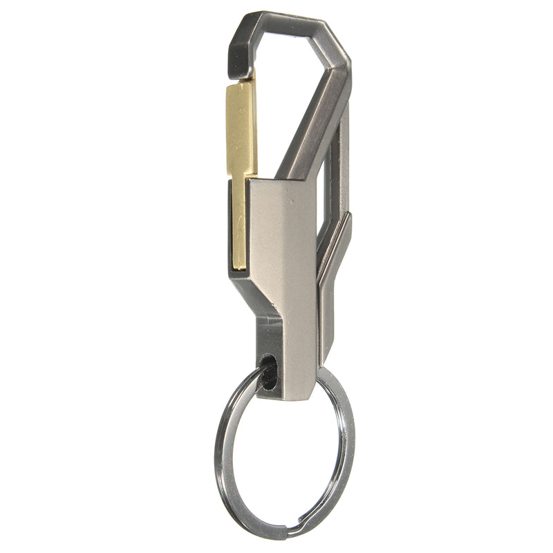 Mens Creative Alloy Metal Car Keyring Keychain Gun Black Cool Fashion Gift