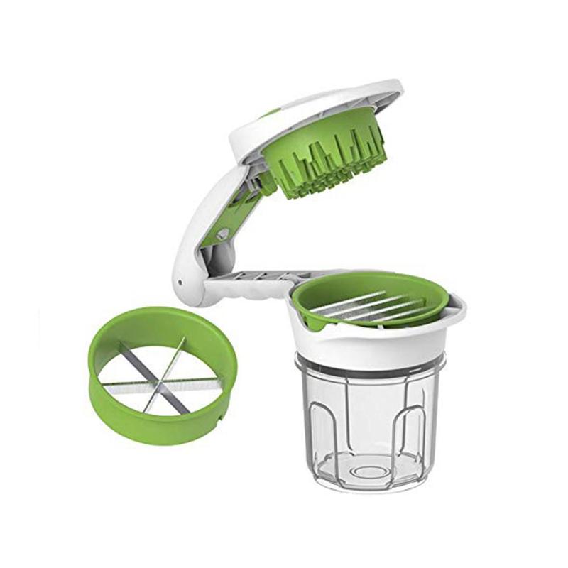 6 in 1 Quick Dicer Dish Fruit Vegetable Dicing Slicer Carrot Cutting Device Kitchen Quick Shredder Rasp Fruit Slicing Tools