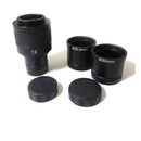 1X C Mount Metal Digital Microscope Adapter Port Relay Lens for CCD CMOS Camera Video