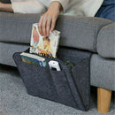 Hanging Sofa Bedside Storage Bag Caddy Pocket Bed Phone Book Holder Organizer