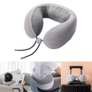Jordan&Judy U Shaped Pillow Folding Neck Support Travel Airplane Portable Sleep Headrest