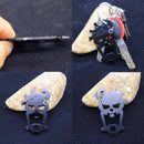 KCASA 12 In 1 Outdoor Skull Multifunctional Combination Tool Multifunction Bottle Opener Screwdriver
