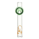 Mini Handheld Glass Tube Herb Water Pipe Water Hoo kah Pipe