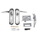 Mechanical Door Lock Aluminum Alloy Home Office Security Handle Deadbolt Latch
