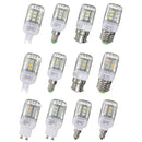 E27/E14/E12/B22/G9/GU10 Dimmable 3W AC110V LED Bulb 24 SMD 5730 Corn Light Lamp