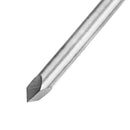Drillpro 5pcs 6mm Shank 0.1mm Tip 60 Degree Tungsten Steel Engraving Bit CNC Tool