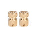 High Pressure Brass Washer Misting Spray Nozzle Water Adapter Connector Water Hose Pipe Connectors
