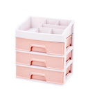 Plastic Cosmetic Drawer Makeup Organizer Makeup Storage Box Container Nail Casket Holder Desktop Sundry Case