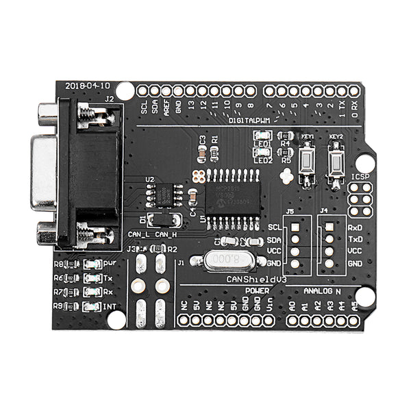3PCS SPI MCP2515 EF02037 CAN BUS Shield Development Board High Speed Communication Module