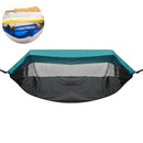 290x140cm Outdoor Double Hammock Hanging Swing Bed With Mosquito Net Max Load 300kg Camping Hiking