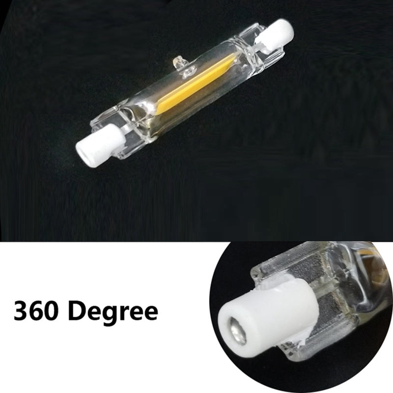 118MM 20W R7S Pure White Warm White Dimmable LED COB Light Bulb for Halogen Replacement AC220-240V