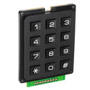 3pcs 12 Key MCU Membrane Switch Keypad 4 x 3 Matrix Array Matrix Keyboard Module