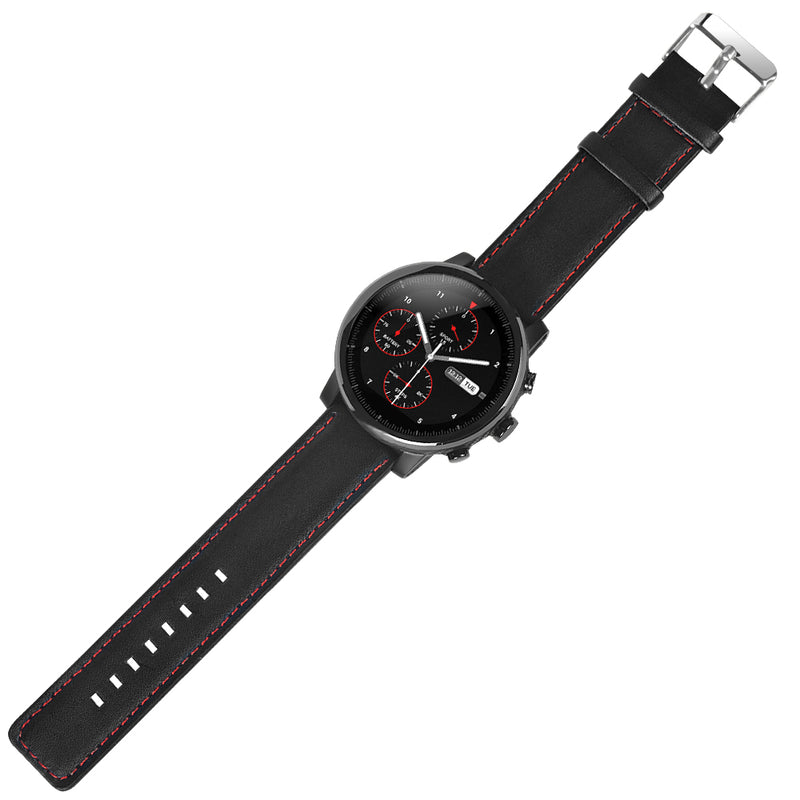 Bakeey Replacement Genuine Leather Watch Band for Xiaomi Amazfit Huami Strato Sports Smart Watch 2