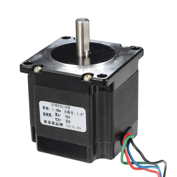 57BYG250B 3A Two-phase 1.2Nm Single Axis 57 Stepper Motor + TB6600 4A 3200 Subdivision Driver Kit