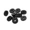 10Pcs M6 Manual Knurled Thumb Aluminum Alloy Screw Nut Spacer Flat Washer