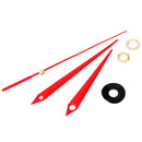 2Pcs DIY Red Triangle Hands Quartz Wall Clock Movement Mechanism