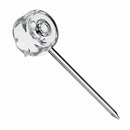 2PCS Clear Glass Carb Cap For Quartz Banger Nail Titanium Nail