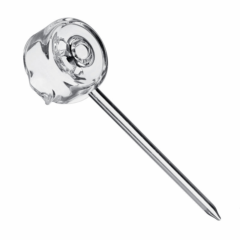 2PCS Clear Glass Carb Cap For Quartz Banger Nail Titanium Nail