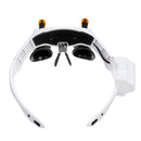 LED Magnifying Head Mount Magnifier Interchangeable Loupe with 7 Group Replaceable Lenses Loupe