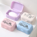 L856 Soap Dish Bathroom Home Clam Shell Soap Storage Box Slip Easy To Clean Protective Cover Bathroom Supplies