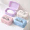 L856 Soap Dish Bathroom Home Clam Shell Soap Storage Box Slip Easy To Clean Protective Cover Bathroom Supplies