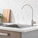 304 Stainless Steel Reverse Osmosis Faucet 360 Degree High Arc Swivel Spout Drinking Water Filter Single Handle Cold Water Faucet