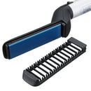 Head Massager Comb Quick Hair Styler for Men Aolvo Pro Curling Iron Side Straighter Hair Comb Hairdresser Volumize Hair Multifunctional Hair Curler