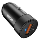 HOCO 18W QC3.0 LED Light Fast Charging USB Car Charger For iPhone XS XR 11 Pro Huawei P30 Pro Mate 30 Oneplus 6T 7 Pro S10+ Note 10