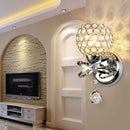 40 LED Modern Crystal Wall Lamp Sconce Light for Bedroom Hallway