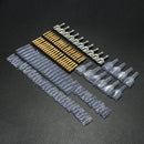3.9mm Bullet Connectors Female/Male Double Terminals Motorcycle Car