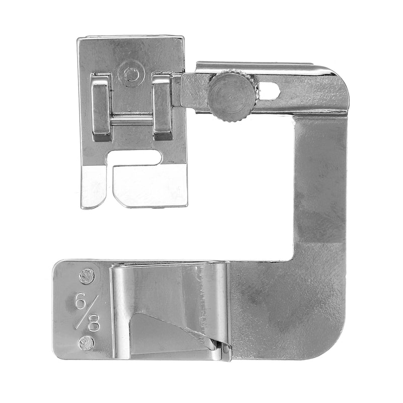 3Pcs Domestic Sewing Machine Presser Foot Rolled Hem Feet Set 4/8'' 6/8'' 8/8''