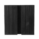 Black Car Universal Rubber Slotted Pad Lift Trolley Jacking Block Guard Adapter