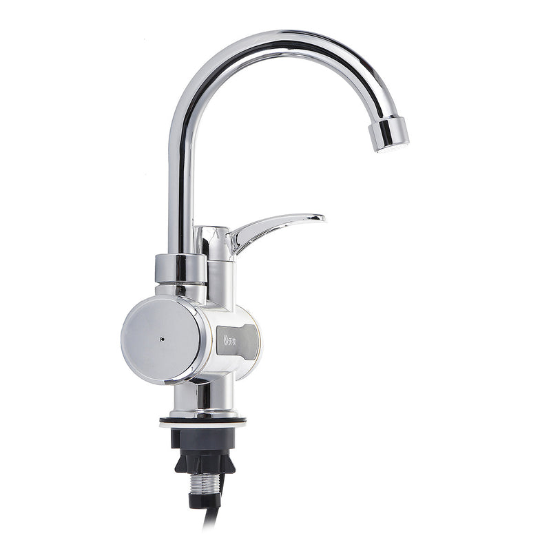 220V 3000W IPX4 Electric Faucet Tap Hot Water Heater Instant Kitchen Side/Under Faucet