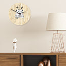 Loskii CC049 Creative Wall Clock Mute Wall Clock Cartoon Wall Clock For Home Office Decorations