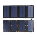 5.5V 9.6W Solar Charger Solar Panel Charger Waterproof Foldable Dual USB Ports Solar Battery Charger