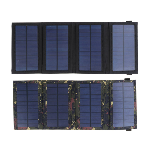 5.5V 9.6W Solar Charger Solar Panel Charger Waterproof Foldable Dual USB Ports Solar Battery Charger
