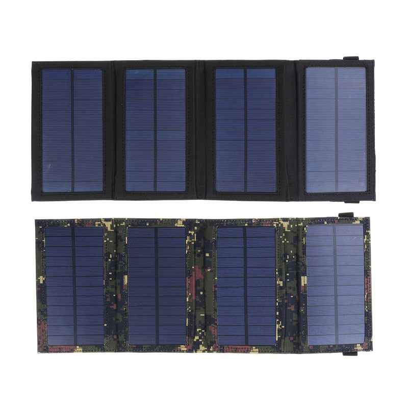 5.5V 9.6W Solar Charger Solar Panel Charger Waterproof Foldable Dual USB Ports Solar Battery Charger