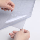 45*200cm Glue-free Electrostatic 3D Glass Film Irregular Grain Refraction Colorful Glass Window Film
