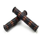 Pair Motorcycle Brake Lever Grips 12mm Sportbike Street Bike Racing Silicone Red Blue Yellow Orange