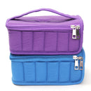 30 Bottle Essential Oil Nail Polish Carrying Case Storage Organizer Bag Shockproof Travel Bag