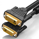 SAMZHE DV-8010 DVI(24+1) To DVI(24+1) Cable Video Cable Adapter for Projector Laptop TV