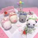 Cartoon Pig Cat Koala Panda Piggy Bank Money Coin Holder Box Toy Decor Gift