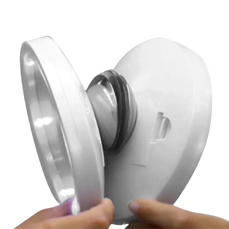 KCASA KC Portable 360 Degree LED Makeup Mirror LED 8X Magnification Cosmetic Bathroom LED Mirrors