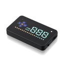 GEYIREN A2 3.5 Inch Auto Vehicle GPS HUD Head Up Display Speedometers Overspeed Warning